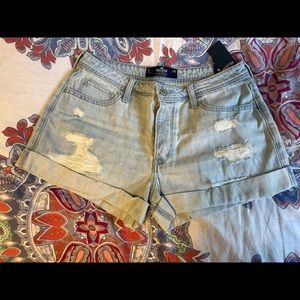 Hollister Distressed Denim Shorts